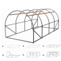 Градиснка оранжерия New Solution - отлична защита за вашите култури - 4 х 2,5 х 2м, снимка 1