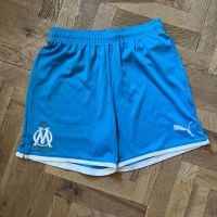Детски къси панталонки Пума Олимпик Марсилия, снимка 1 - Спортни дрехи, екипи - 45433898
