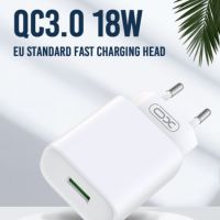 Стенно зарядно CE02D QC 3.0 18W 1xUSB, бяло - XO, снимка 4 - Друга електроника - 45401493