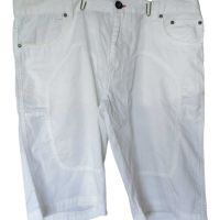 Дамски къси панталони Rio Nero, 100% памук, Бял, 56х51 см, 54, снимка 1 - Панталони - 45496724