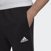 Нов черен Мъжки Панталони Adidas - Комфортен с Връзка и Джобове, снимка 3 - Спортни дрехи, екипи - 45287354