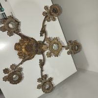 масивен баварски свещник, снимка 5 - Антикварни и старинни предмети - 45767691