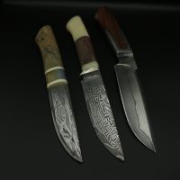 Ръчно изработени ножове - неръждаеми ламинати, дамаска стомана., снимка 3 - Ножове - 42389629