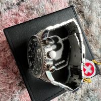 Швейцарски часовник хронограф Scania V8, снимка 10 - Мъжки - 45595242
