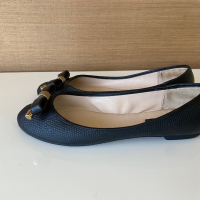 Черни балеринки, снимка 3 - Дамски ежедневни обувки - 45045598