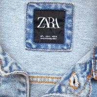 Ново мъжко дънково яке ZARA, снимка 3 - Якета - 45795513