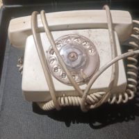 ретро телефон с шайба, снимка 5 - Антикварни и старинни предмети - 45281262