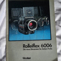 ROLLEIFLEX 6006 каталог, снимка 1 - Антикварни и старинни предмети - 45061634