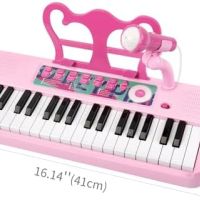 Нова играчка Учебно Пиано с 37 Клавиша и Микрофон за Деца, снимка 6 - Други - 45176320