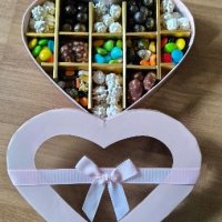 Сладък подарък-Сърце с бонбони-26лв, снимка 3 - Домашни продукти - 45373649