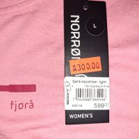 Norrona fjora equaliser lightweight T-Shirt (L) дамска тениска, снимка 7 - Тениски - 45899147
