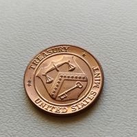 Знак Монетен двор Денвър - САЩ, снимка 2 - Нумизматика и бонистика - 45208081