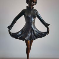 Бронзова Балерина, снимка 3 - Статуетки - 45214527