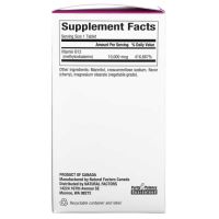 Natural Factors B12 Метилкобаламин, 10000 mcg, 30 дъвчащи таблетки, снимка 2 - Хранителни добавки - 45678085
