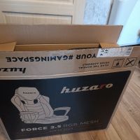 Геймърски стол HUZARO FORCE 2.5 RGB MESH - Черен, снимка 1 - Клавиатури и мишки - 45732953