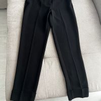 Дамски черен елегантен панталон Mango, 38 размер, снимка 1 - Панталони - 45886574