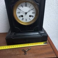 Старинен Френски каминен часовник , снимка 4 - Антикварни и старинни предмети - 45252388