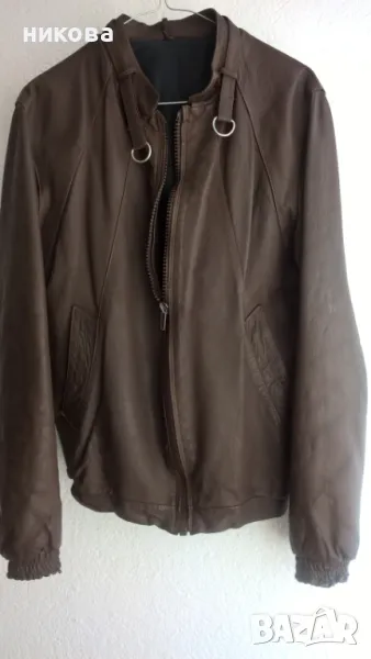 Мъжко кожено яке, снимка 1