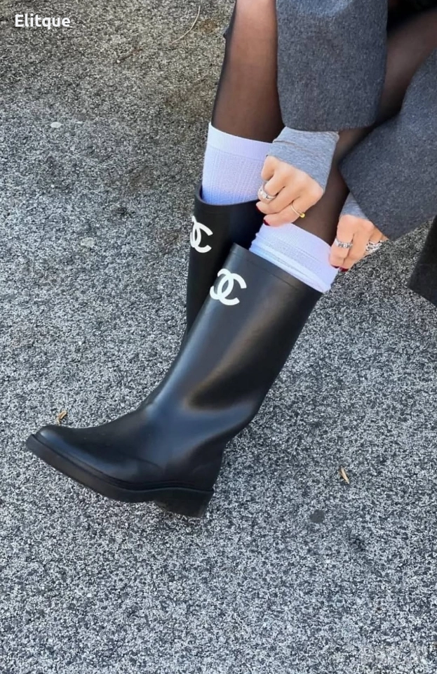 дамски ботуши chanel , снимка 1