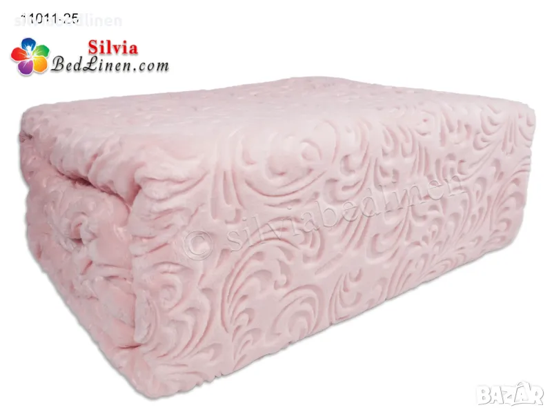 ПромоцияСпести 19.80!Голямо дебело едноцветно релефно одеяло за спалня, снимка 1