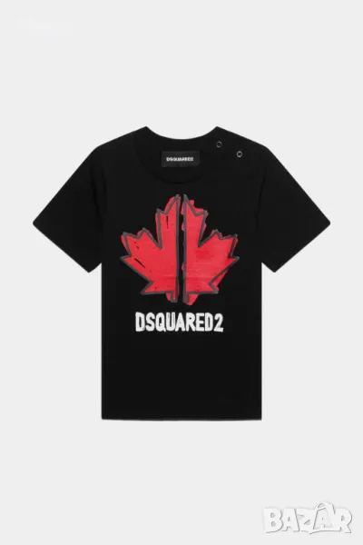 Детска тениска Dsquared2 в черен цвят 🍁, снимка 1