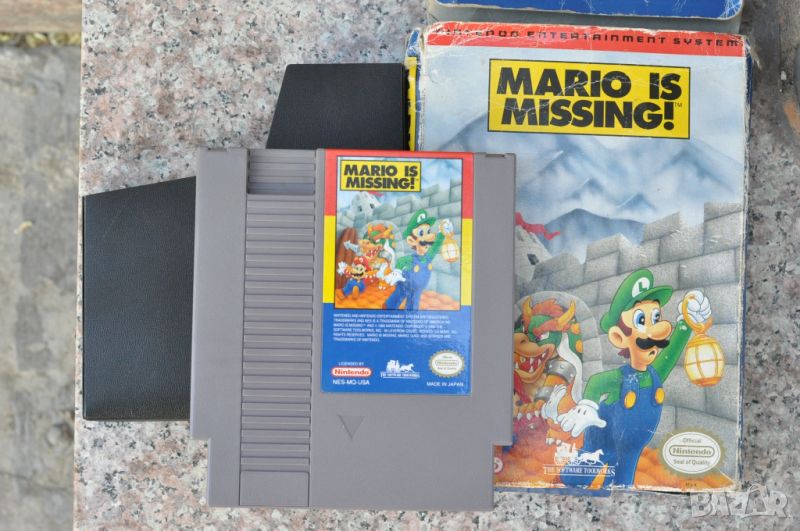 Игра за Nintendo NES - Mario is Missing - NES дискета, снимка 1