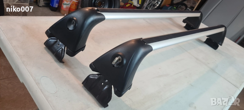 Сеат алтеа-сеат леон-сеат толедо-греди-рейки-релси за куфар-багажник-автобокс, снимка 1