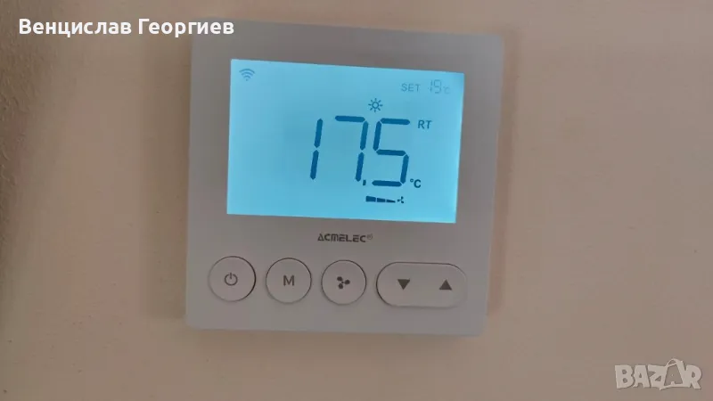 Безжичен термостат за конвектор wifi , снимка 1