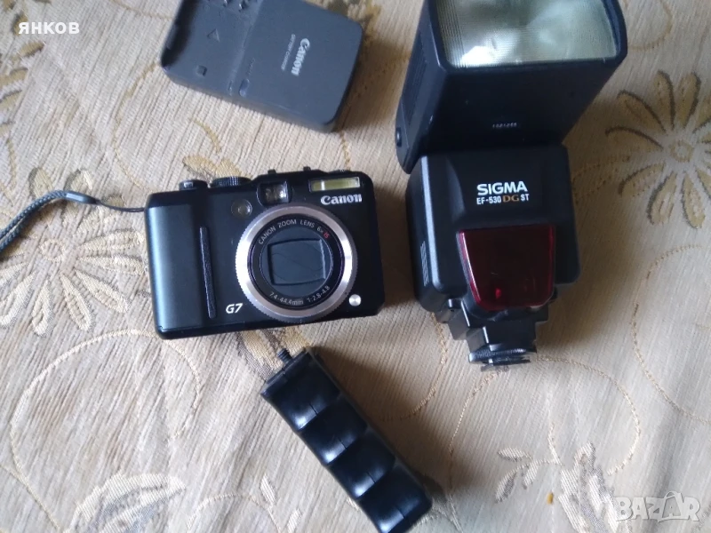 Предлагам  рядка оригинална  фото камера Canon G7., снимка 1