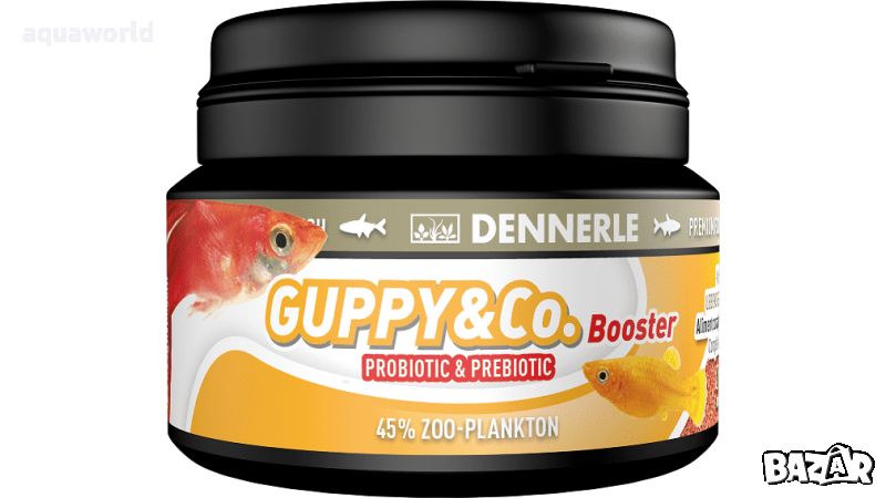 "Безплатна доставка "Dennerle Guppy Booster 100ml, снимка 1