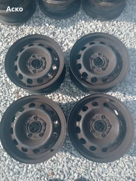 5x120..15цола 6 1/2j BMW 4бр , снимка 1