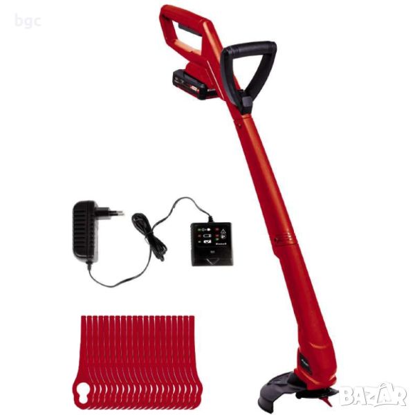 Акумулаторна Коса Einhell Power GC-CT 18/24 Li, 18 V, 24 см диаметър на рязане, 1,5 Ah батерия + зар, снимка 1