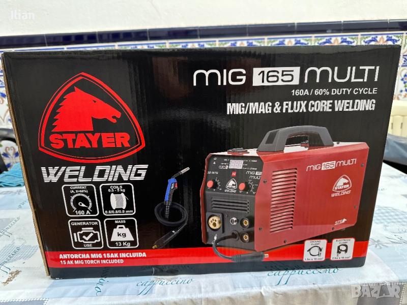 Електрожен телеподаващо Stayer Mig 165 multi  ново внос Испания, снимка 1