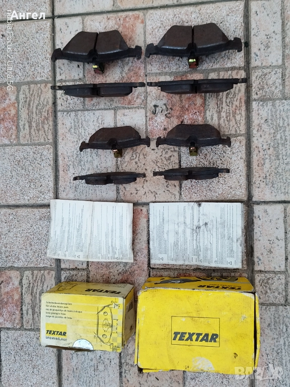 Изгодно - комплект оригинални немски предни и задни накладки Textar за BMW Е39 серия 5 и други, снимка 1