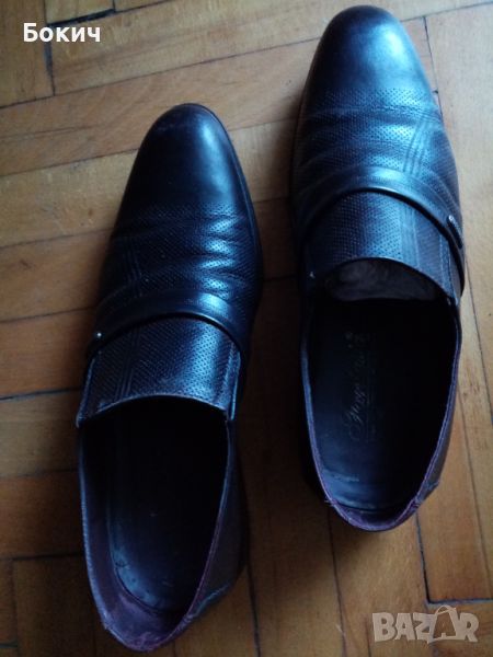 Мъжки кожени обувки Fantasia, Пещера (BG), номер EUR 40, снимка 1