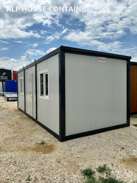Жилищен контейнер 700х300 | Строителен, Модулен, Офис, Склад, Магазин, Санитарен възел, снимка 1