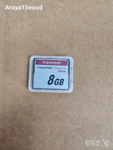 8ГБ Transcend ts8gcf220i cf card, снимка 1