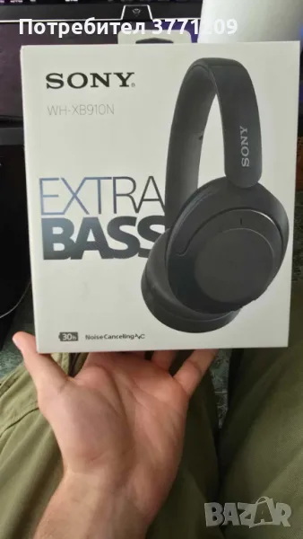 Sony WH-XB910N, снимка 1