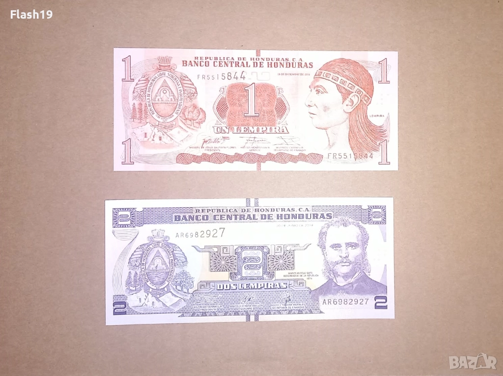 Хондурас 1 / 2 лемпира 2016-2019 UNC, снимка 1