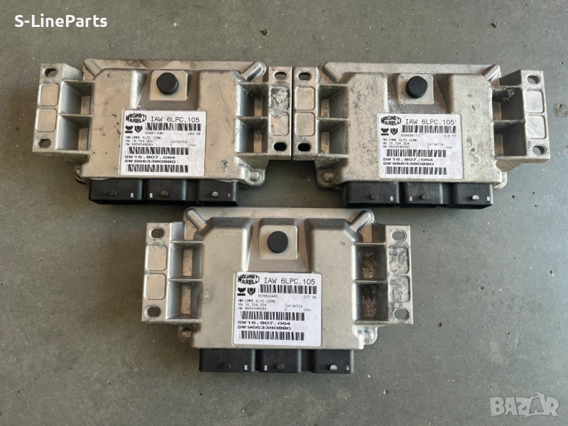 Компютър двигател IAW 6LPC.105 Peugeot 207 1.4 16V Citroen Пежо Ситроен pejo citroen, снимка 1