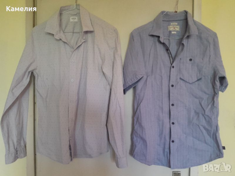 2 Мъжки ризи, S-размер , снимка 1