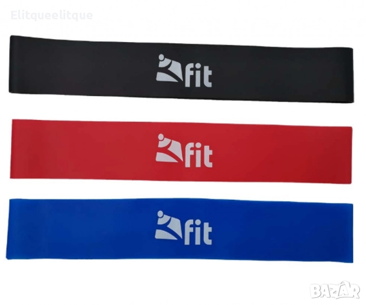 Комплект фитнес ластици за тренировка, снимка 1