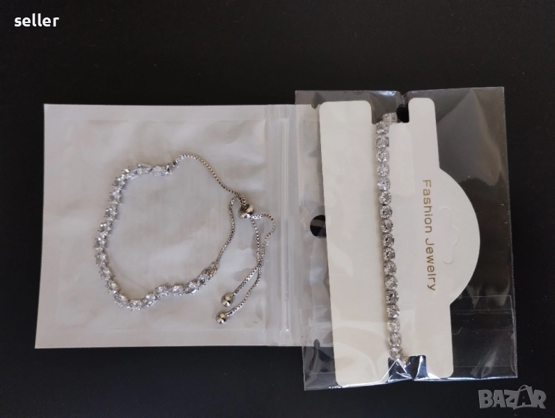 Дамски гривни с кристали , снимка 1
