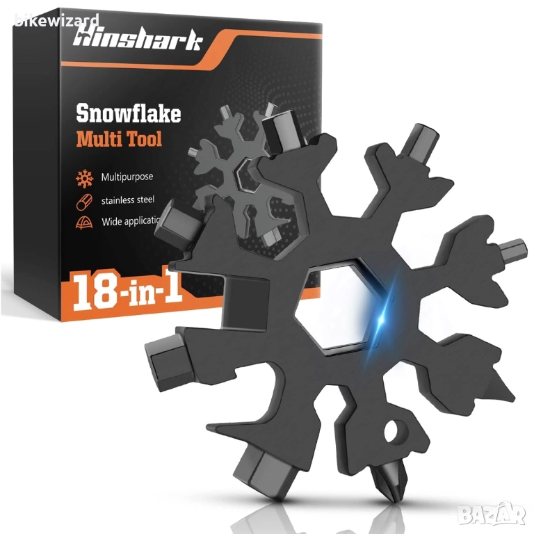 18-в-1 мултифункционален инструмент неръждаема стомана НОВ, снимка 1