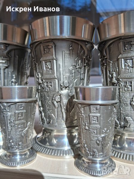 Инкрустирани чаши - Идеалния подарък, снимка 1