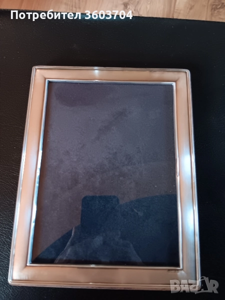 сребърна рамка за снимки, снимка 1