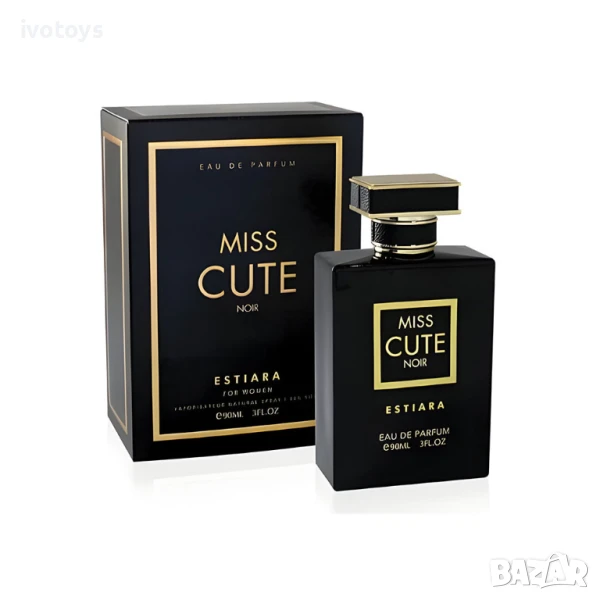 Дамски парфюм Estiara Miss Cute Noir, EDP 90ml, снимка 1