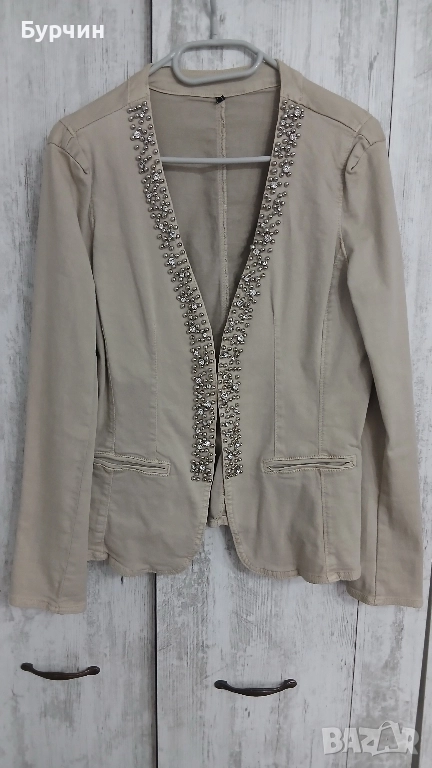 Дамско сако с камъни размер M, снимка 1