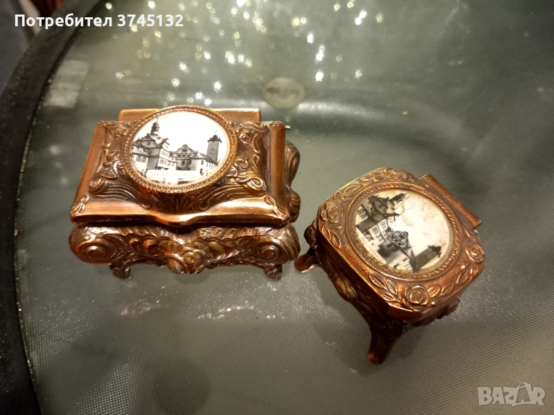 Старинни кутийки за бижута, снимка 1