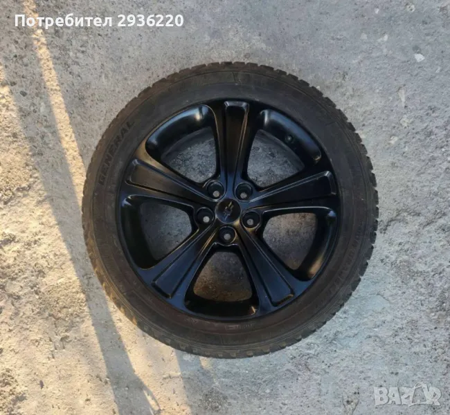 Комплект 4 бр. лети джанти 19" с гуми за Шевролет - Chevrolet Captiva, снимка 1